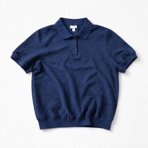Alfred Dunner Dark Blue Polo Shirt